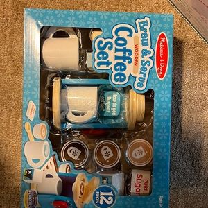 Melissa and Doug Coffee Set brand new never opened